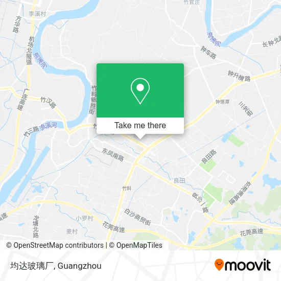 均达玻璃厂 map