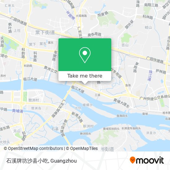 石溪牌坊沙县小吃 map