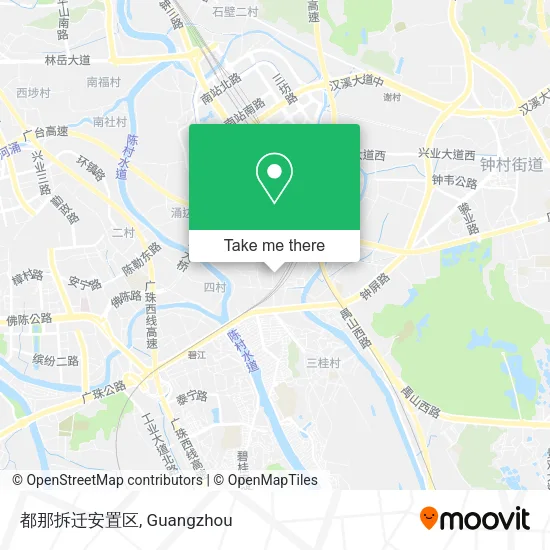 都那拆迁安置区 map