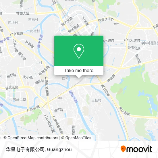 华星电子有限公司 map