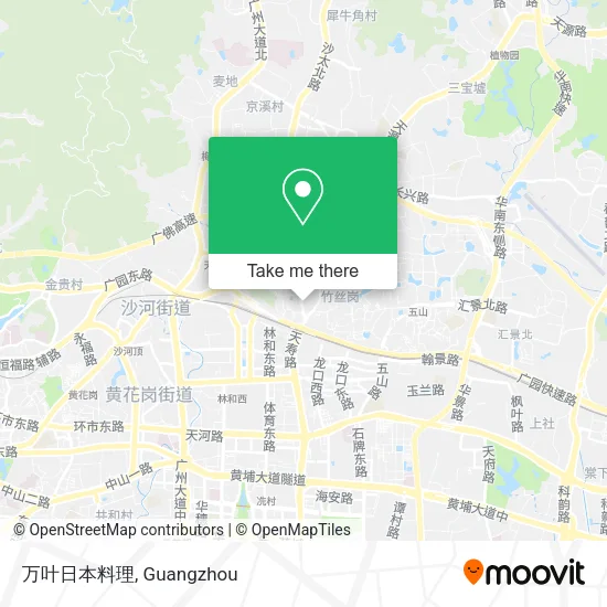 万叶日本料理 map
