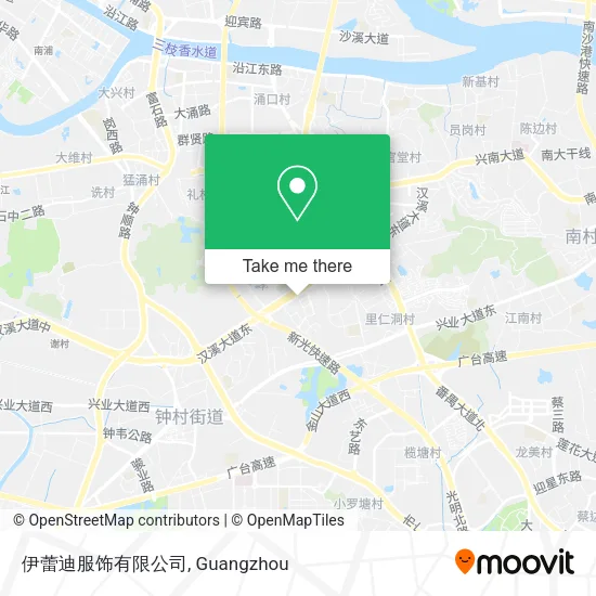 伊蕾迪服饰有限公司 map