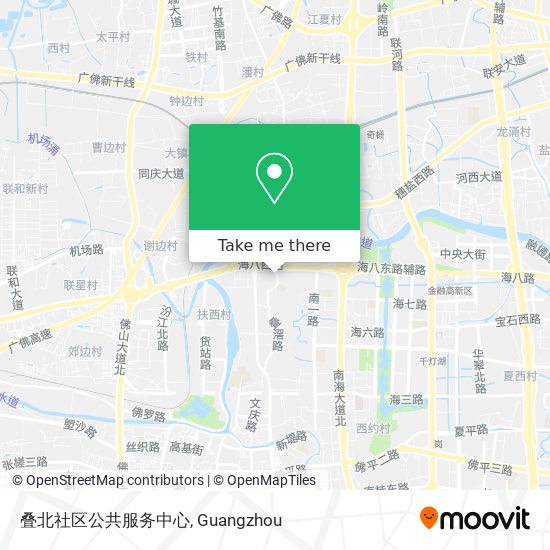 叠北社区公共服务中心 map