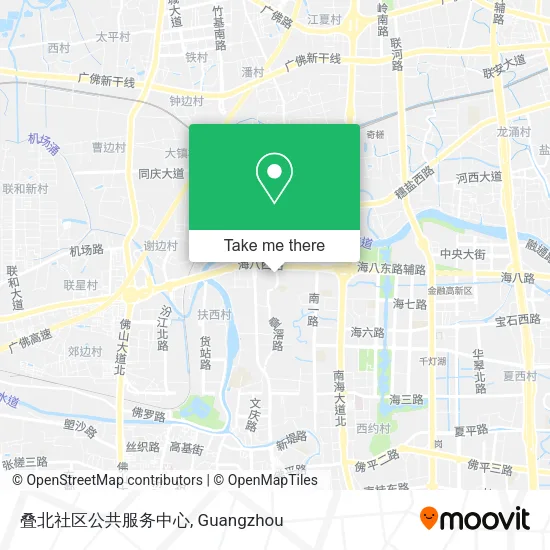 叠北社区公共服务中心 map
