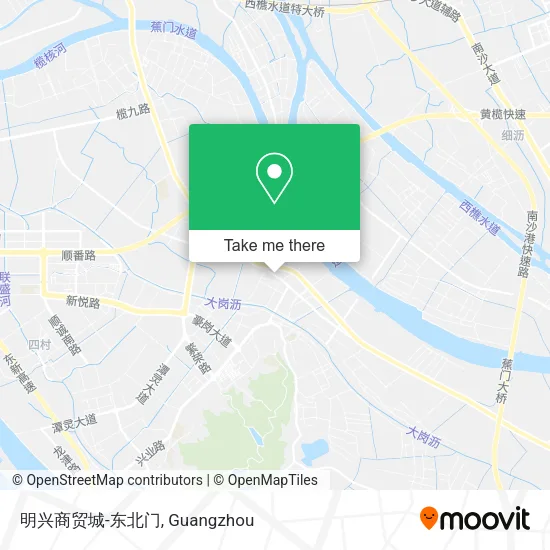 明兴商贸城-东北门 map