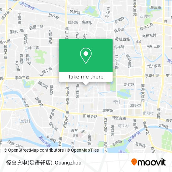 怪兽充电(足语轩店) map