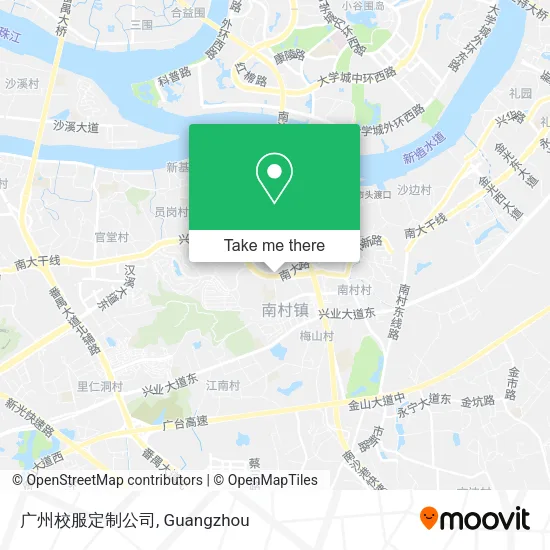 广州校服定制公司 map