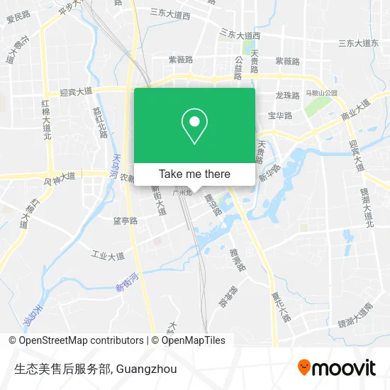 生态美售后服务部 map