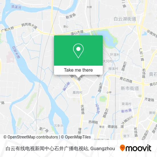 白云有线电视新闻中心石井广播电视站 map
