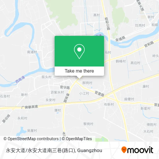永安大道/永安大道南三巷(路口) map
