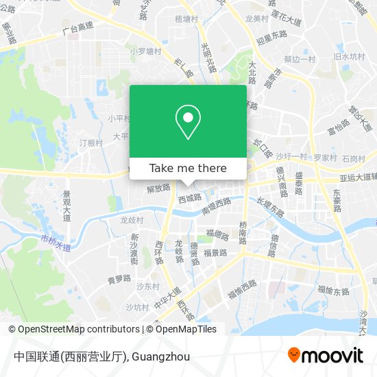 中国联通(西丽营业厅) map