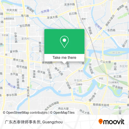 广东杰泰律师事务所 map