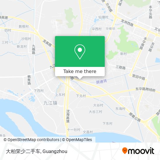 大柏荣少二手车 map