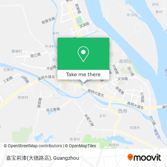 嘉宝莉漆(大德路店) map