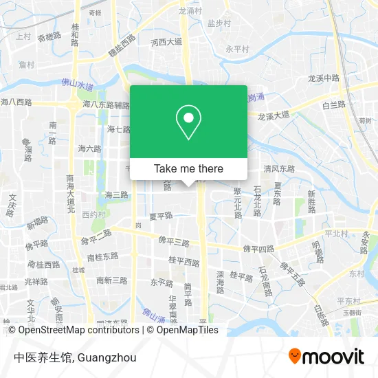 中医养生馆 map