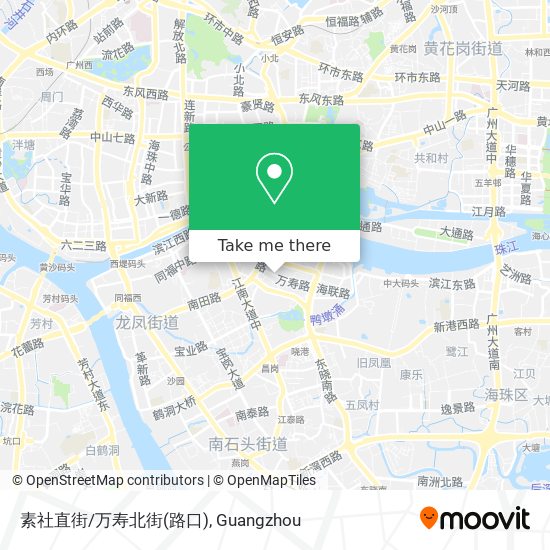 素社直街/万寿北街(路口) map