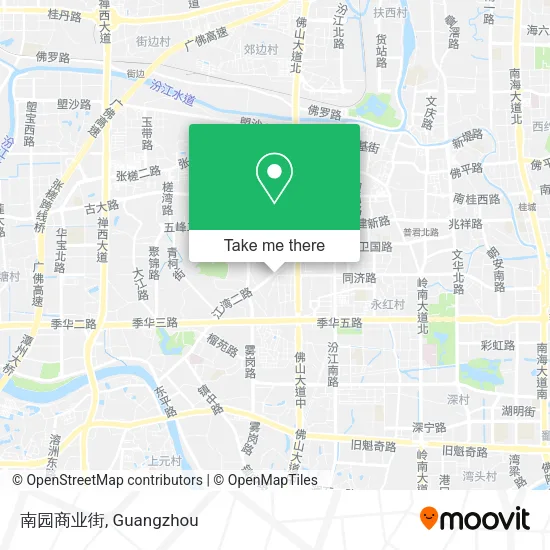 南园商业街 map