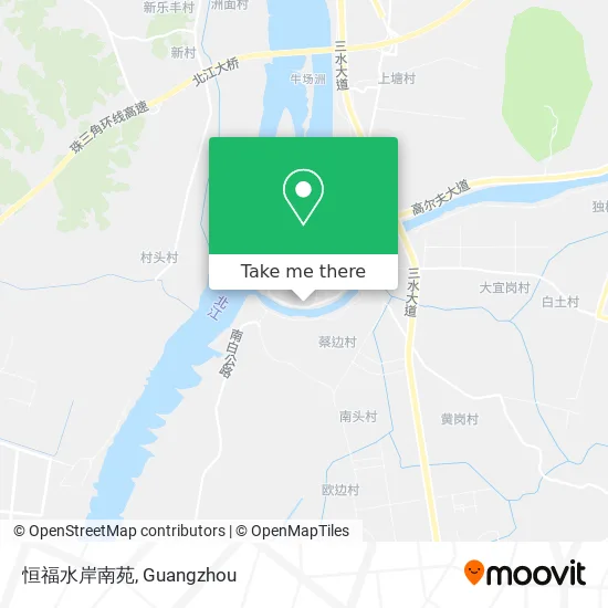 恒福水岸南苑 map