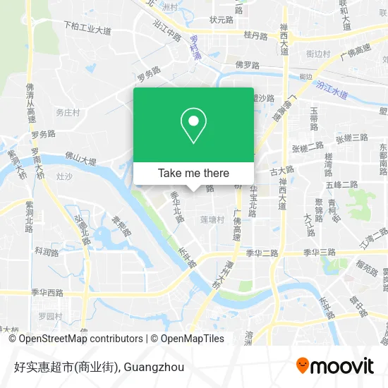 好实惠超市(商业街) map
