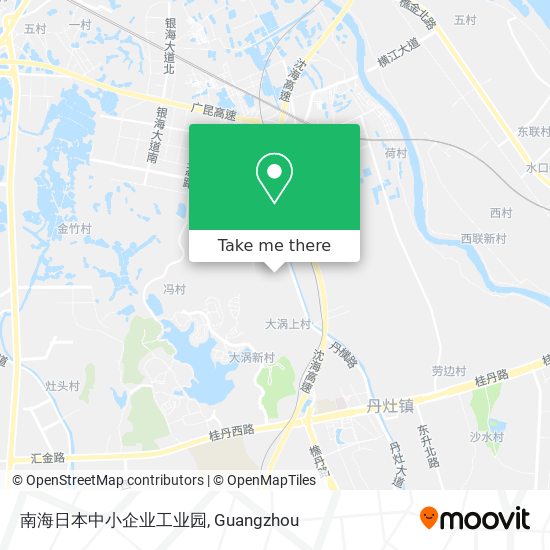 南海日本中小企业工业园 map