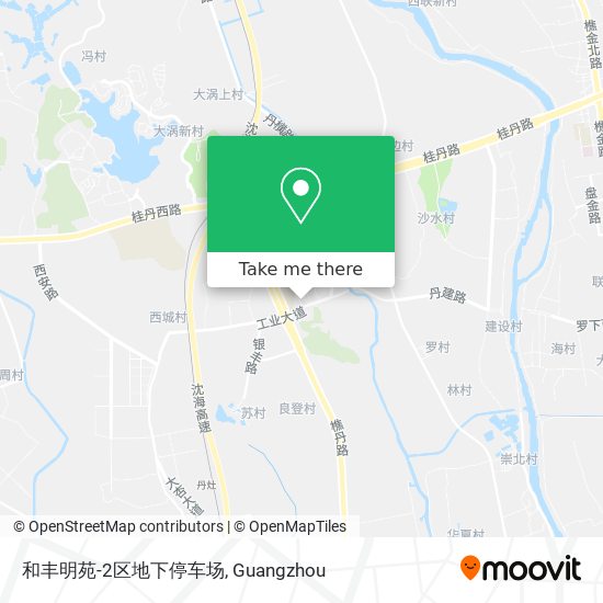 和丰明苑-2区地下停车场 map