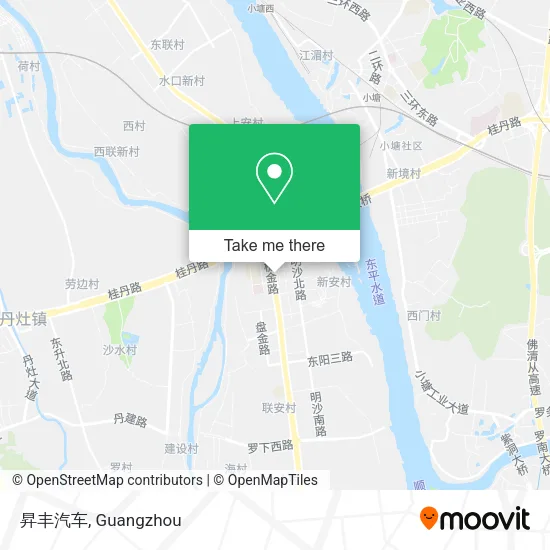 昇丰汽车 map