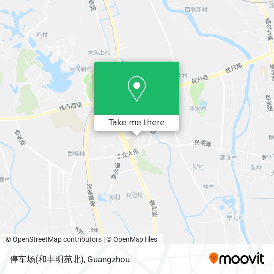 停车场(和丰明苑北) map