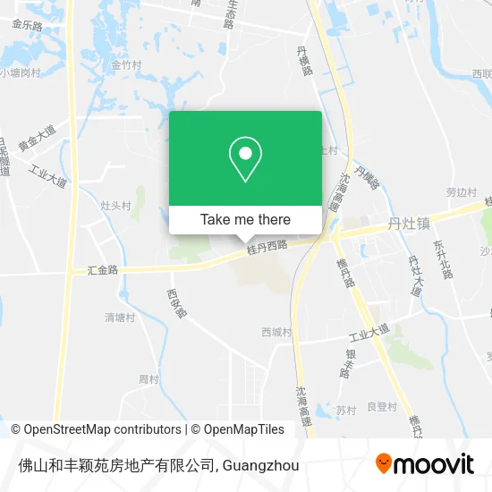 佛山和丰颖苑房地产有限公司 map