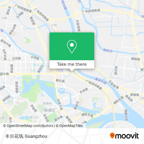 丰尔花场 map
