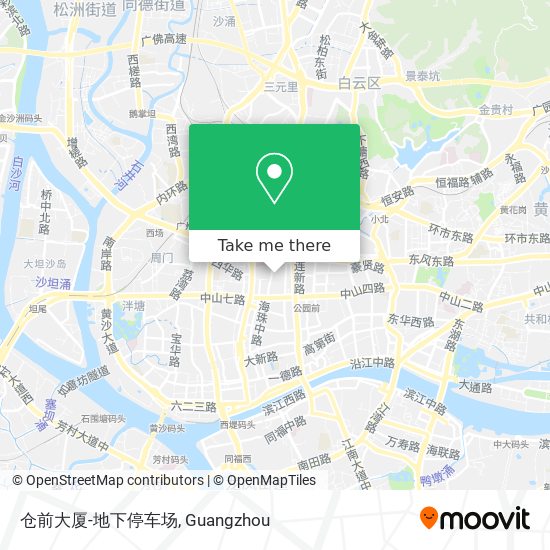 仓前大厦-地下停车场 map