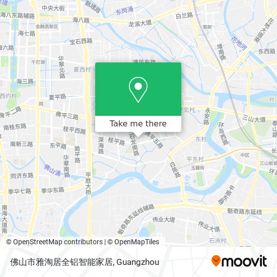 佛山市雅淘居全铝智能家居 map