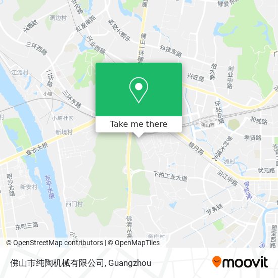 佛山市纯陶机械有限公司 map