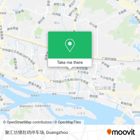 聚汇坊猪肚鸡停车场 map