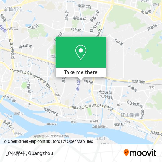 护林路中 map