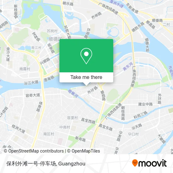 保利外滩一号-停车场 map