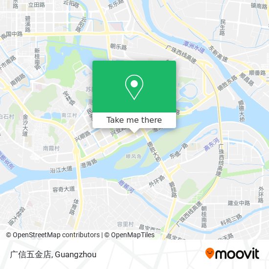 广信五金店 map