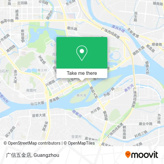 广信五金店 map