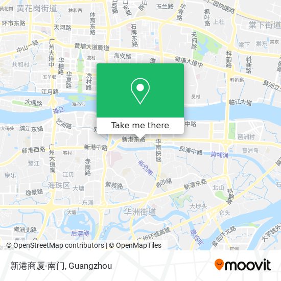 新港商厦-南门 map