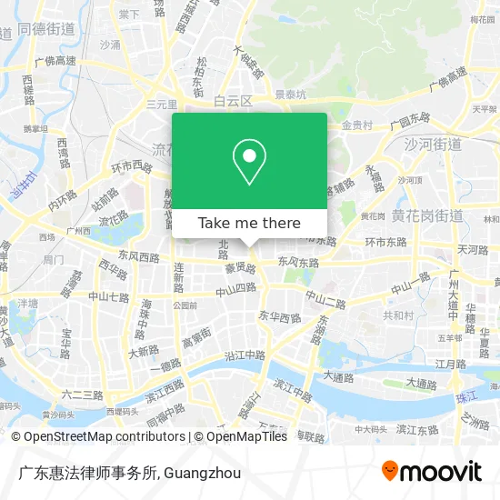 广东惠法律师事务所 map