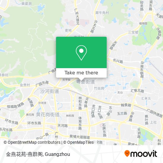 金燕花苑-燕群阁 map