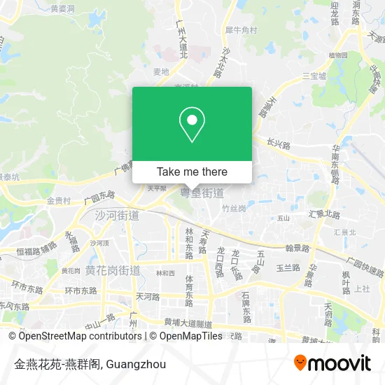金燕花苑-燕群阁 map