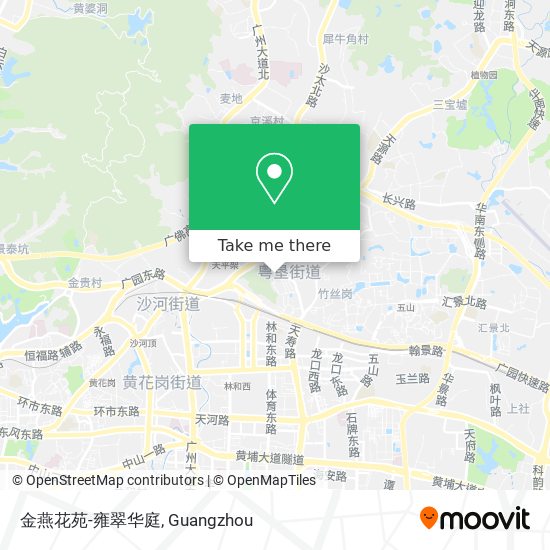金燕花苑-雍翠华庭 map