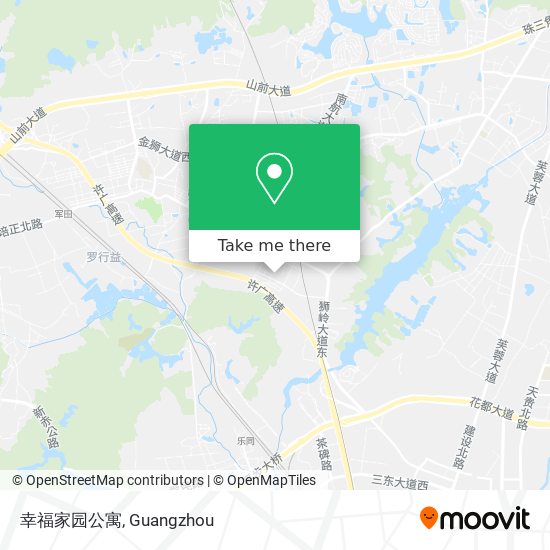 幸福家园公寓 map