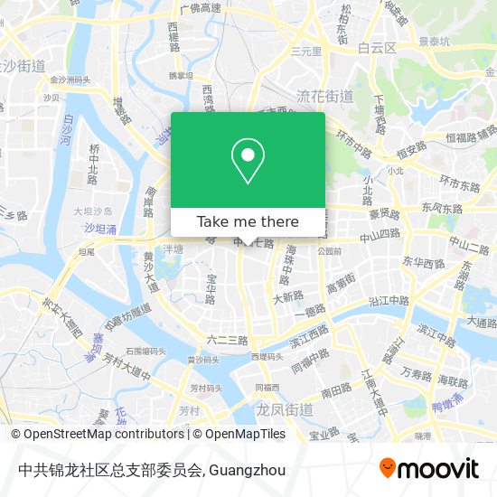 中共锦龙社区总支部委员会 map