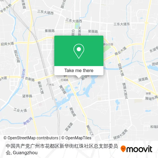 中国共产党广州市花都区新华街红珠社区总支部委员会 map