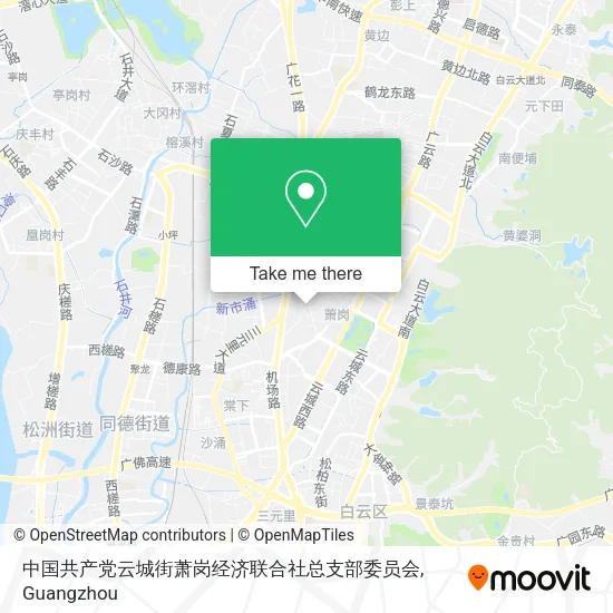 中国共产党云城街萧岗经济联合社总支部委员会 map
