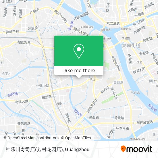 神乐川寿司店(芳村花园店) map