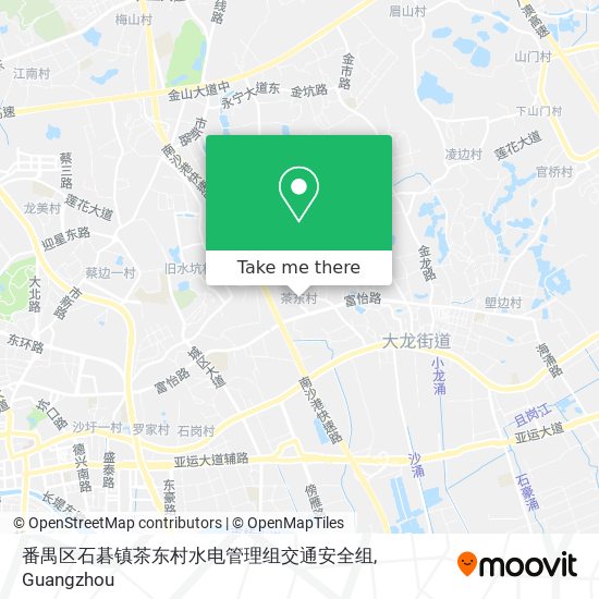 番禺区石碁镇茶东村水电管理组交通安全组 map