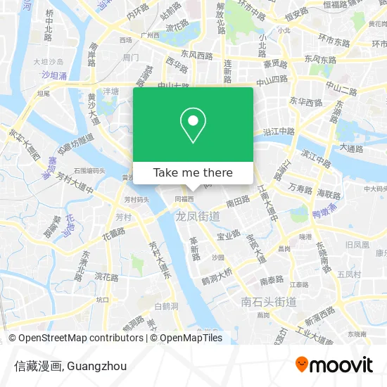 信藏漫画 map