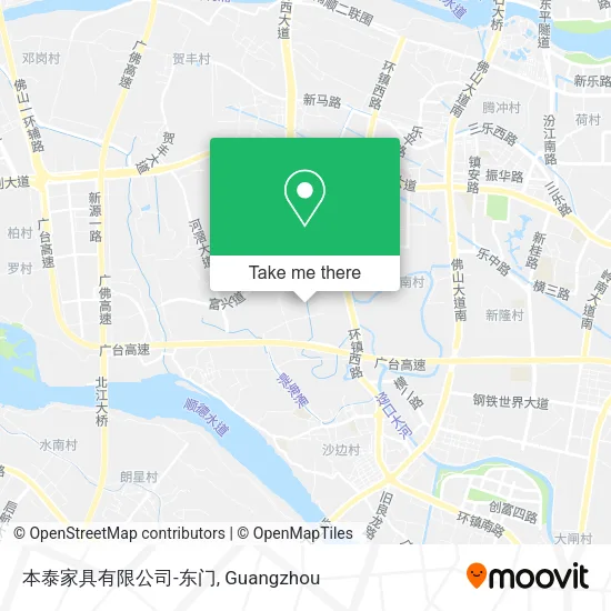 本泰家具有限公司-东门 map